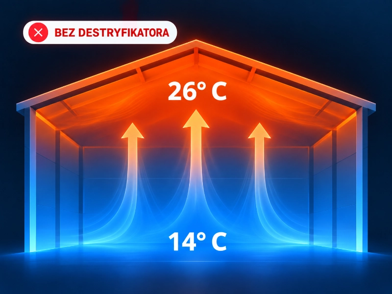 bez destryfikatorem obieg powietrza